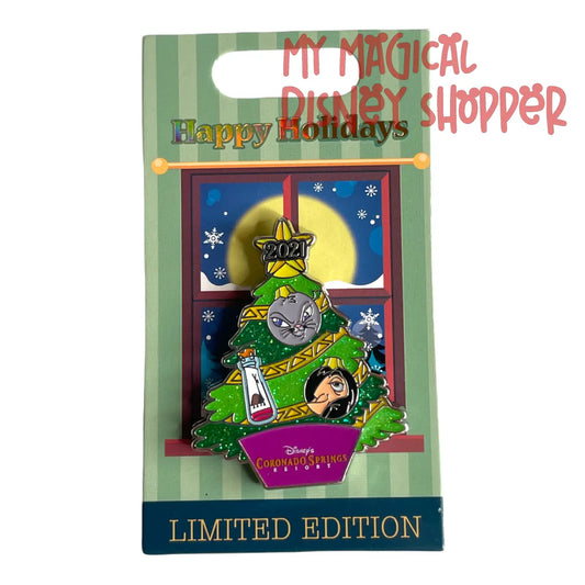 2021 Christmas Tree Happy Holidays Disney's Coronado Springs Resort - Limited Edition 1500