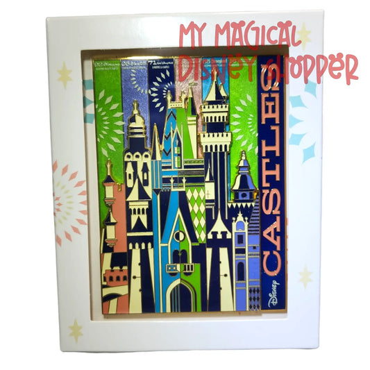 2022 D23 Expo Disney Parks Castles Jumbo Pin - Limited Edition