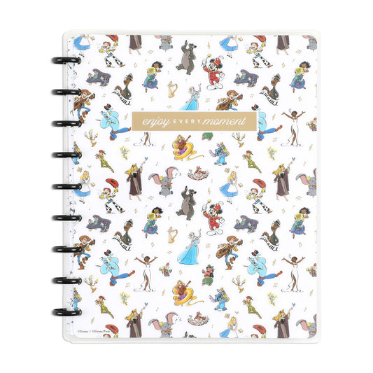 LOC 2024 Simply by Happy Planner 12-Month Planner, Classic- 7" x 9.5", Disney Musical Wonder