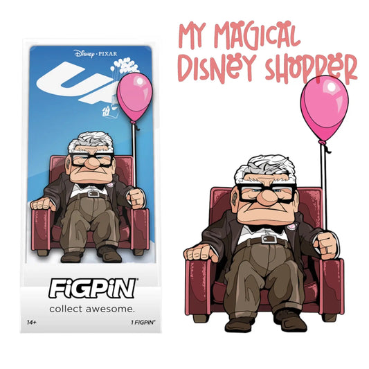 2024 D23 Expo Carl Fredricksen Pixar Up! Figpin - Limited Edition 500