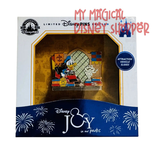 2024 D23 Expo Joy in Our Parks Donald Mr. Toad's Wild Ride Pin - Limited Edition 500