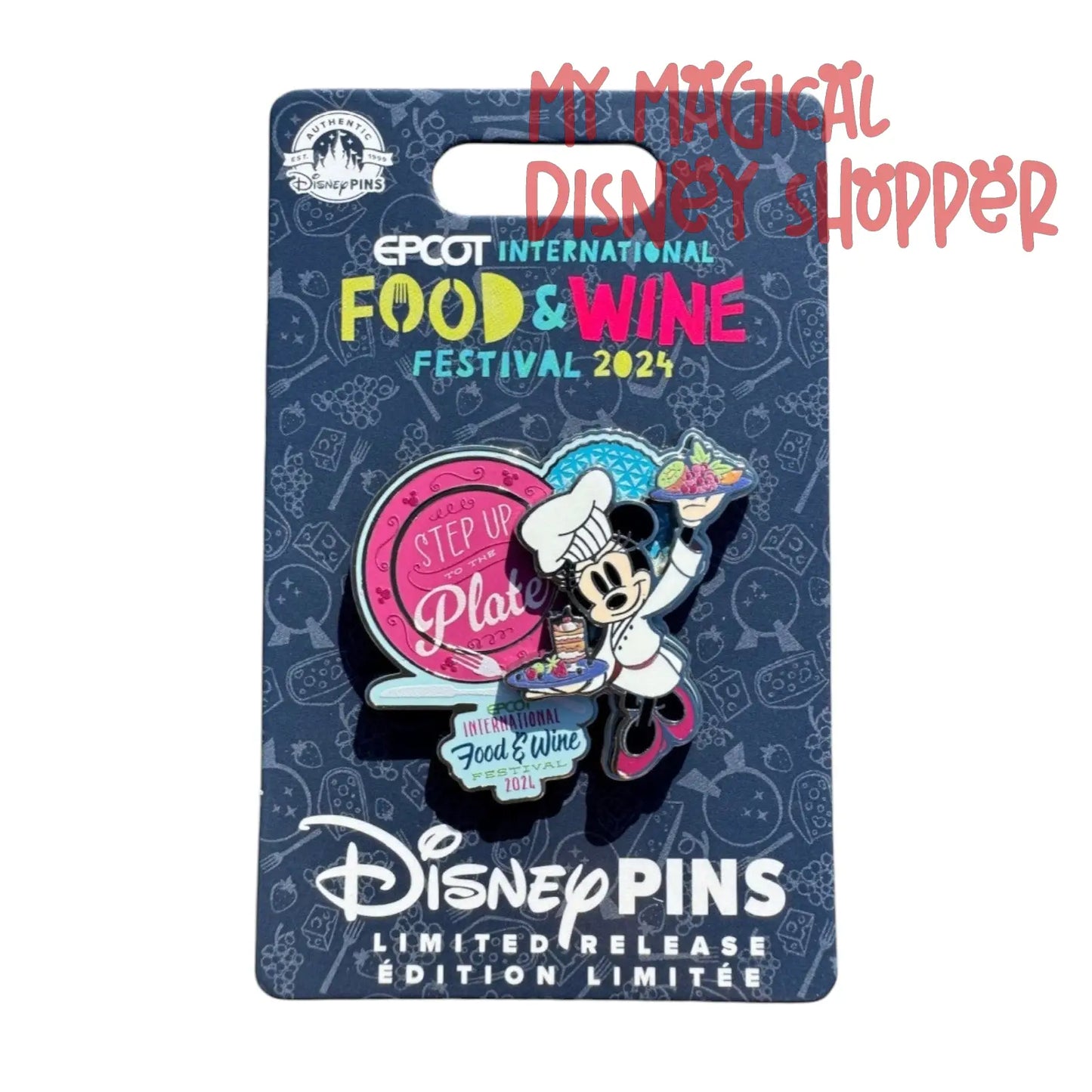 2024 Epcot Food & Wine Festival Step Up to the Plate Minnie Pin