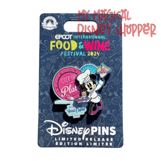 2024 Epcot Food & Wine Festival Step Up to the Plate Minnie Pin