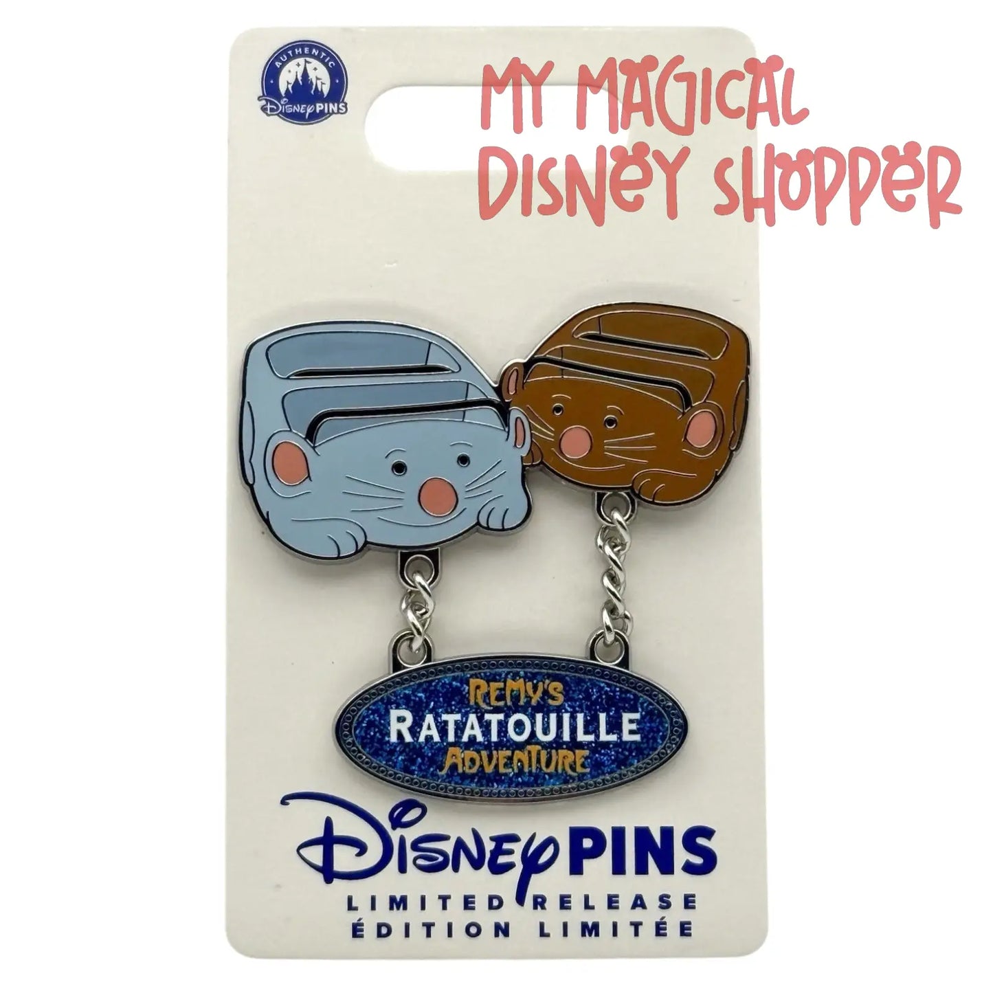 2025 Disney Parks Remy's Ratatouille Adventure Ride Pin