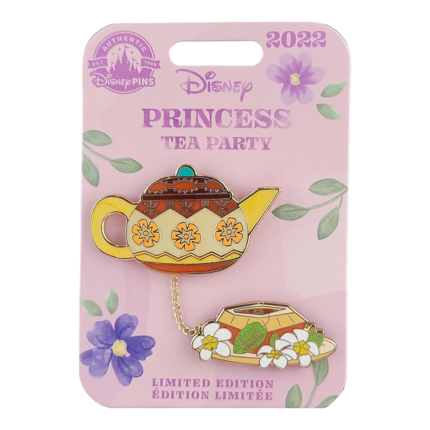 Moana Princess Tea Party Pin - Limited Edition