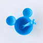 Mickey Mouse Blue Silicone First Feeding Set