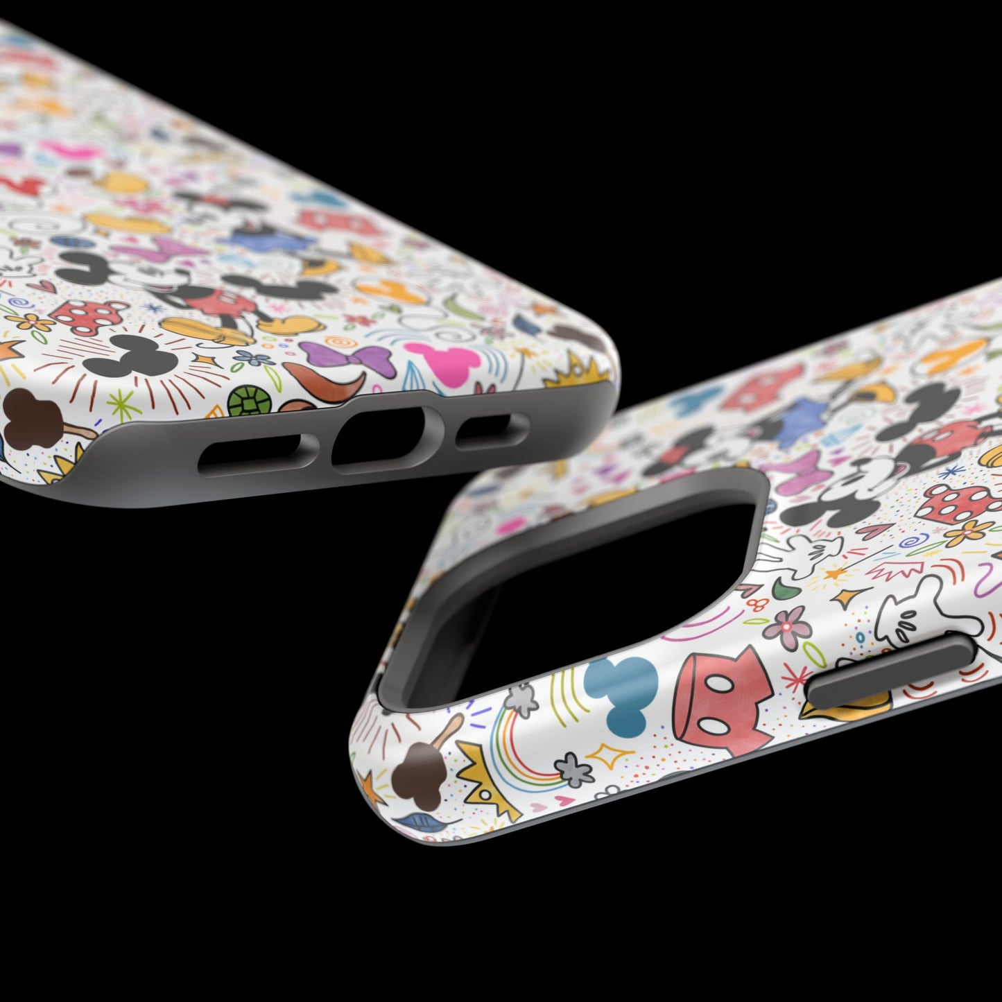 Doodlebug Mickey and Minnie MagSafe Tough iPhone Case