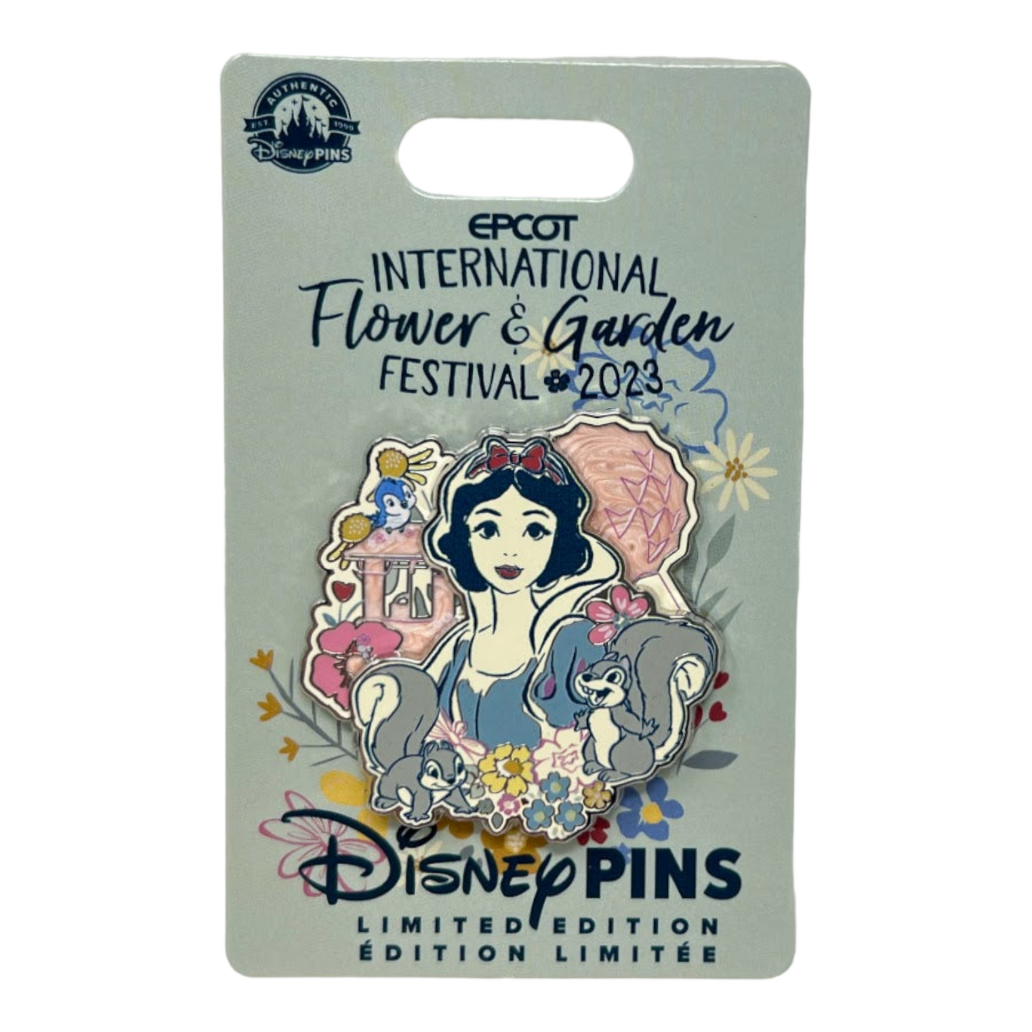 Snow White Disney Pin - 2023 Epcot Flower and Garden Festival - Limited Edition