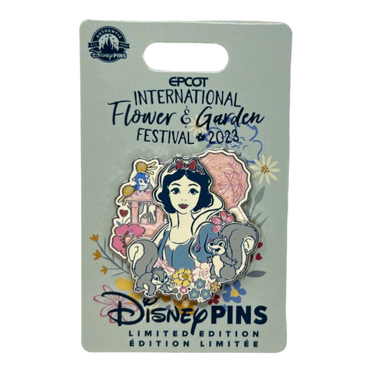 Snow White Disney Pin - 2023 Epcot Flower and Garden Festival - Limited Edition