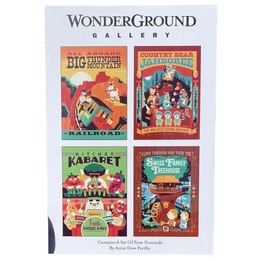 Disney WonderGround Postcard Set by Dave Perillo