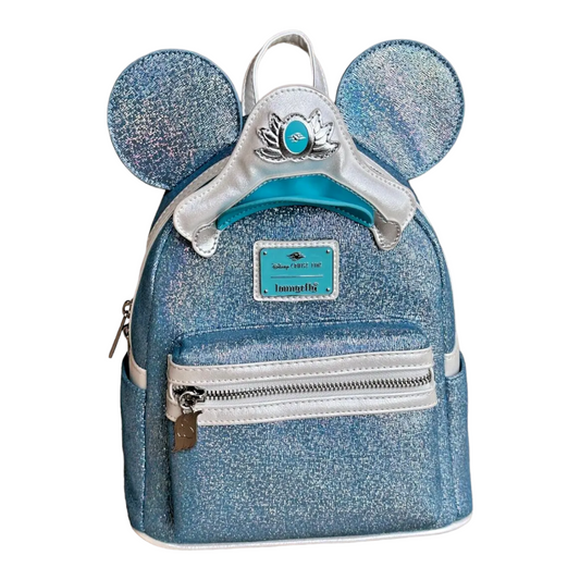 Disney Cruise Line Wish 25th Anniversary Loungefly Backpack - Shimmering Seas Collection
