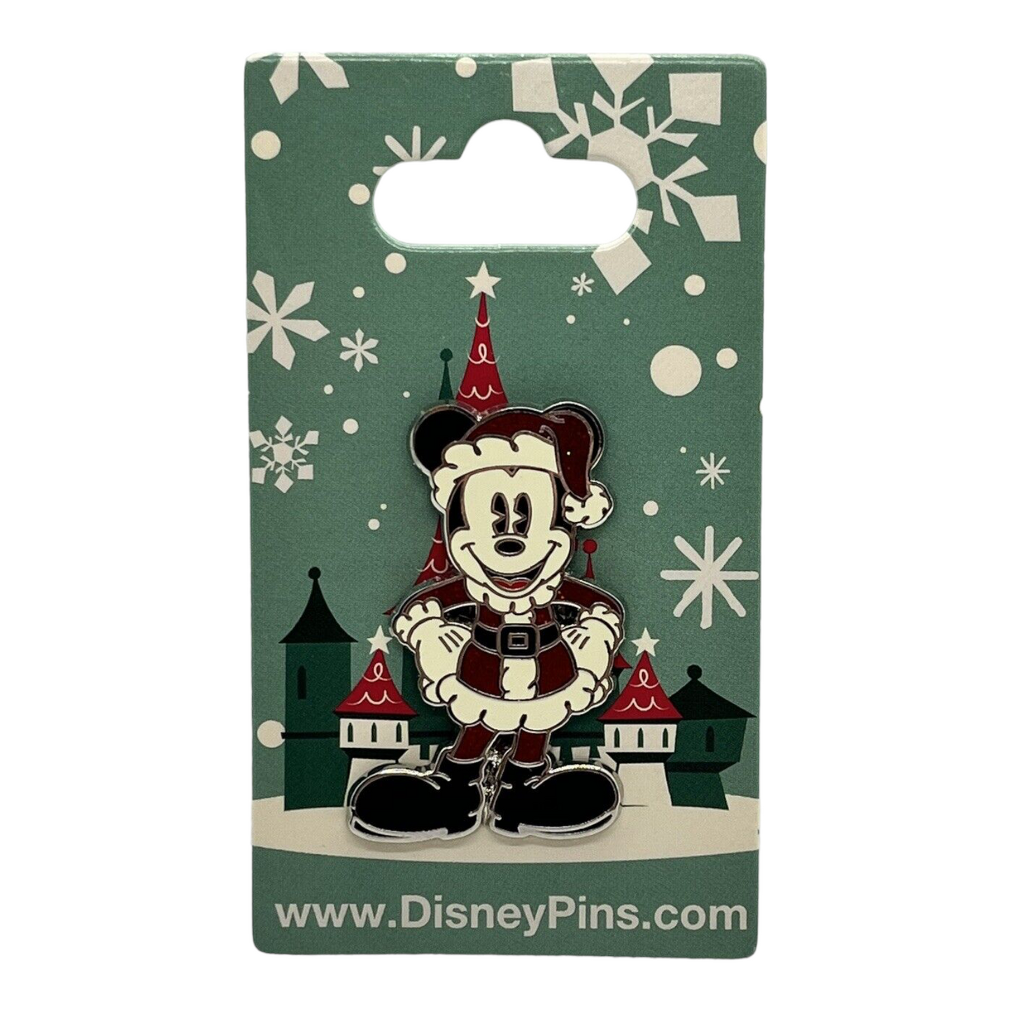 Santa Suit Pie Eyed Mickey Mouse Pin