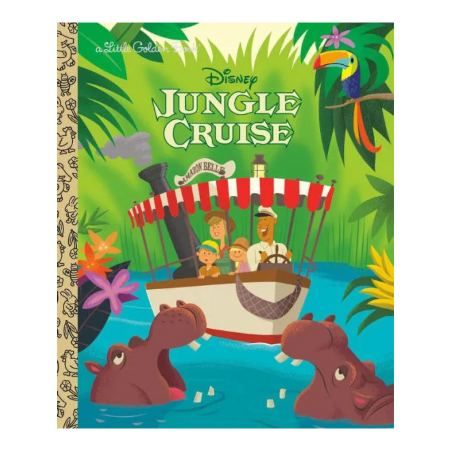 Jungle Cruise Little Golden Book