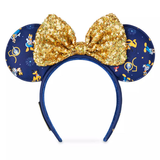 Walt Disney World 50th Anniversary Minnie Mouse Headband by Loungefly