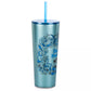 Shimmering Blue Magic Kingdom Starbucks Metal Tumbler