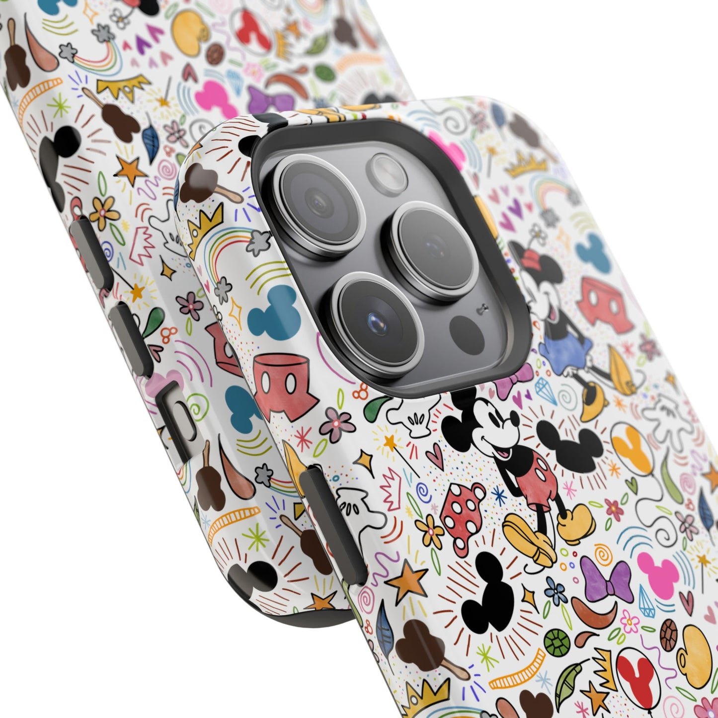 Doodlebug Mickey and Minnie MagSafe Tough iPhone Case