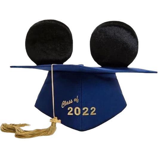 Ear Hat Graduation Cap - Class Of 2022 - Classic Mortarboard