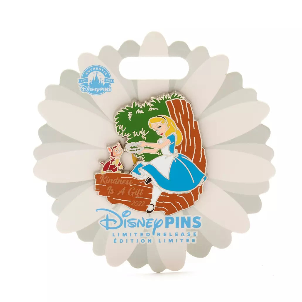 Alice in Wonderland World Kindness Day 2022 Disney Pin - Limited Release
