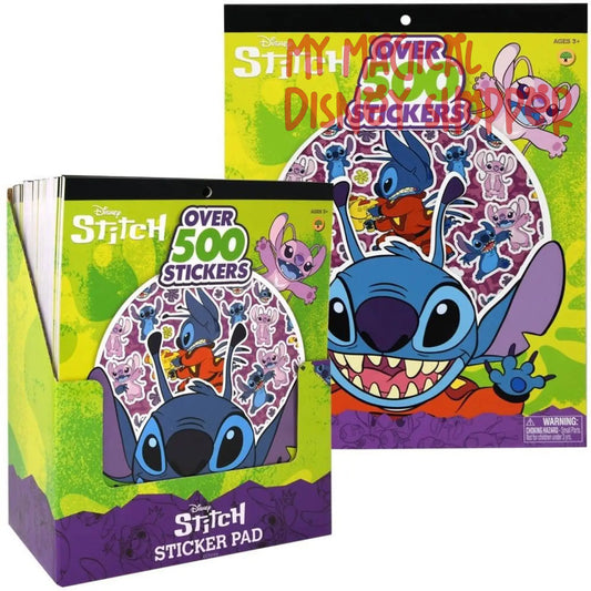 500 Stitch Stickers Book