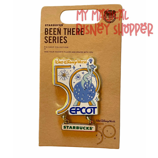 50th Epcot Been There Series Pin  by Starbucks -Been There Series