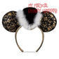 50th Mickey Mouse Main Attraction Disney Ear Headband For Adults - Pirates Of The Caribbean