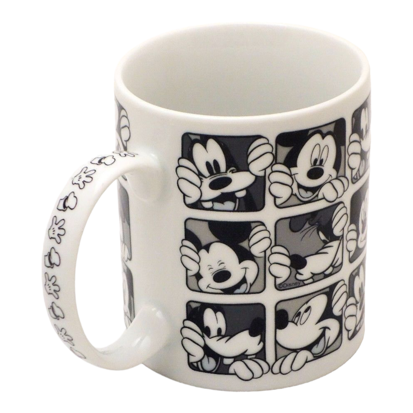 Mickey Mouse & Goofy Allover Faces Ceramic Mug