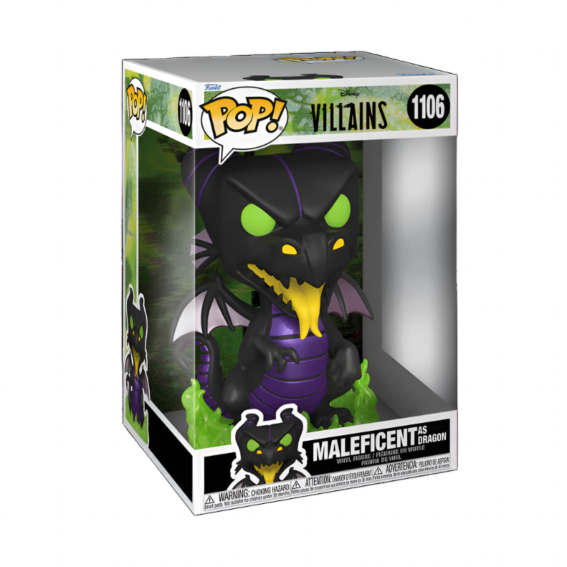 Pop! Jumbo Maleficent as Dragon #1106 - Glows in the Dark