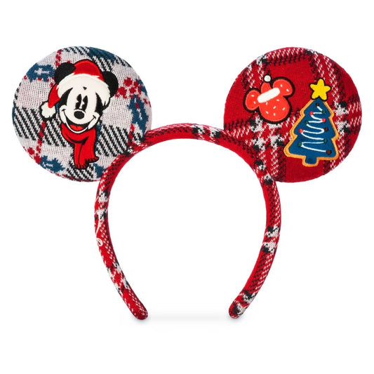 Mickey Mouse Holiday Christmas Sweater Ear Headband