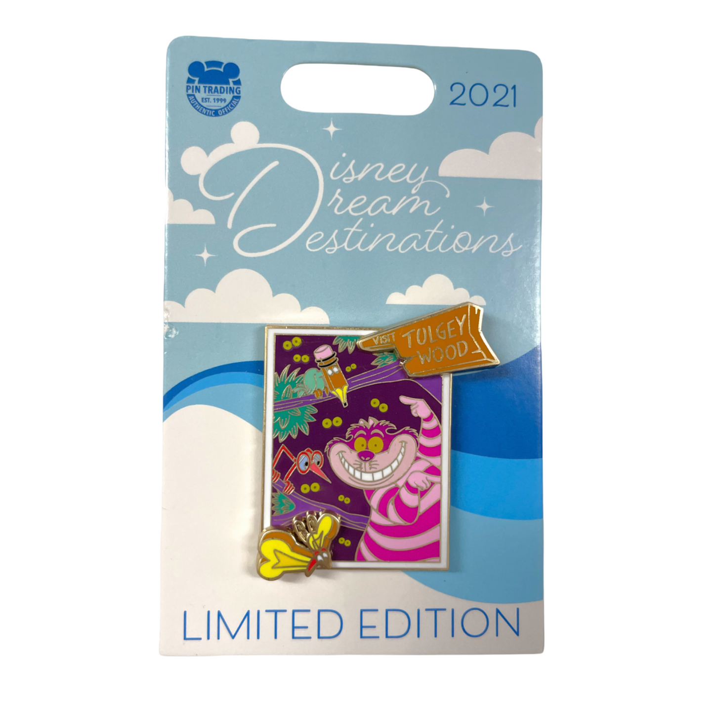 Disney Dream Destinations - Visit Tugey Wood - Cheshire Cat - Limited Edition 2500