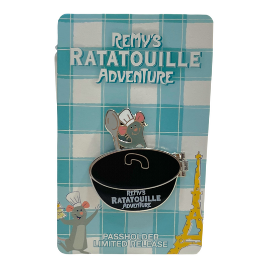 Remy's Ratatouille Adventure Opening Day Chef Remy Pin - Passholder Limited Release