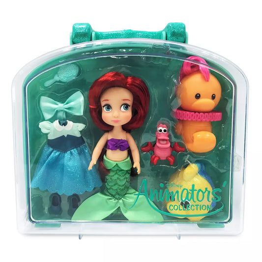 The Little Mermaid Ariel Disney Animators' Collection Mini Doll Play Set
