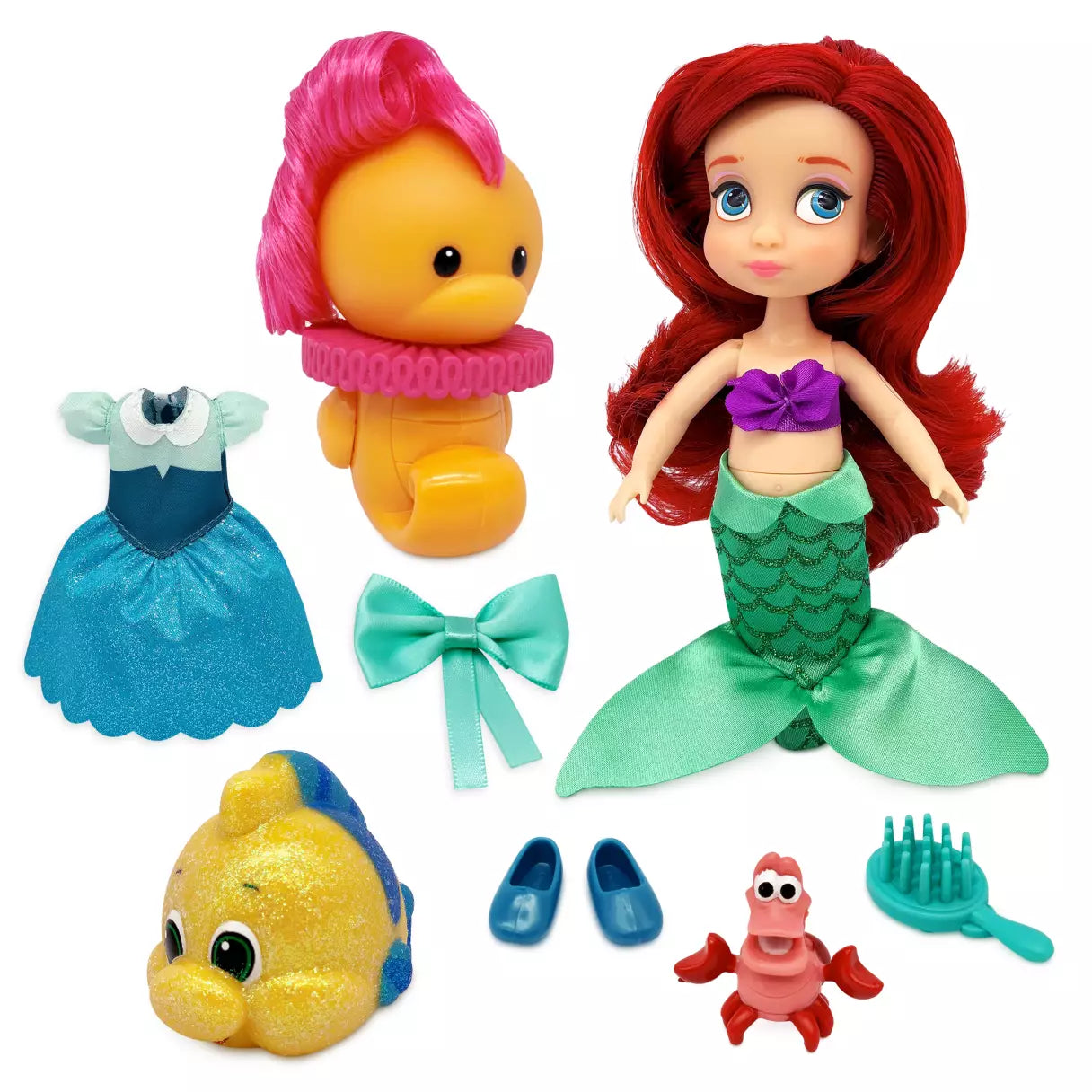 The Little Mermaid Ariel Disney Animators' Collection Mini Doll Play Set