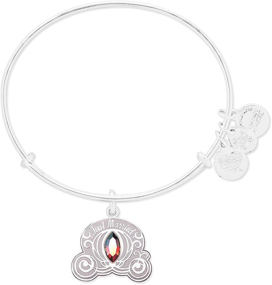Just Married Cinderella Carriage Alex and Ani Bracelet