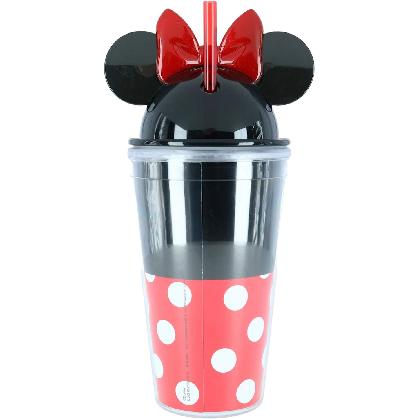 Disney Minnie Mouse Polka Dot Ears Tumbler, 16 Ounce