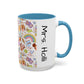 Back to School Mouse Friends Accent 11 / 15oz Dishwasher Safe Mug — Rainbows & Magic ☕🌈✨