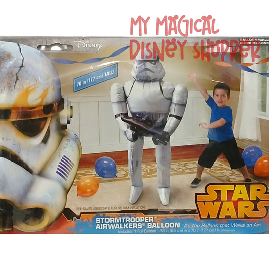 70" TALL Stormtrooper Airwalkers Foil Balloon