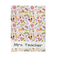 Back to School Mouse Friends Velveteen Plush Blanket — Rainbows & Magic 🌈✨