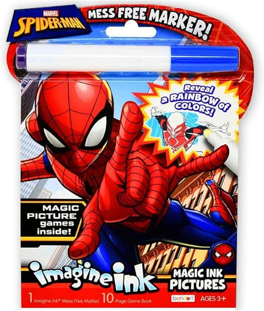 Imagine Ink Magic Ink Pictures (Ultimate Spider-Man)