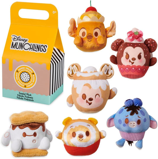 Baked Treats Disney Munchlings Mystery Scented Plush – Micro 4 3/4 Inches