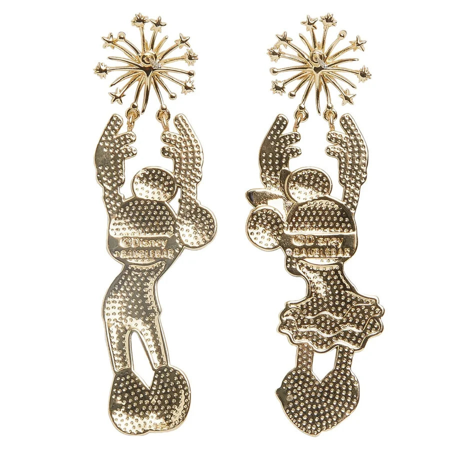 Mickey and Minnie Mouse Walt Disney World 50th Anniversary Earrings by – My  Magical WDW Shopper