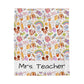 Back to School Mouse Friends Velveteen Plush Blanket — Rainbows & Magic 🌈✨