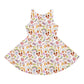 Back to School Mouse Friends Girls Youth Sundress — Rainbows & Magic 🌈✨