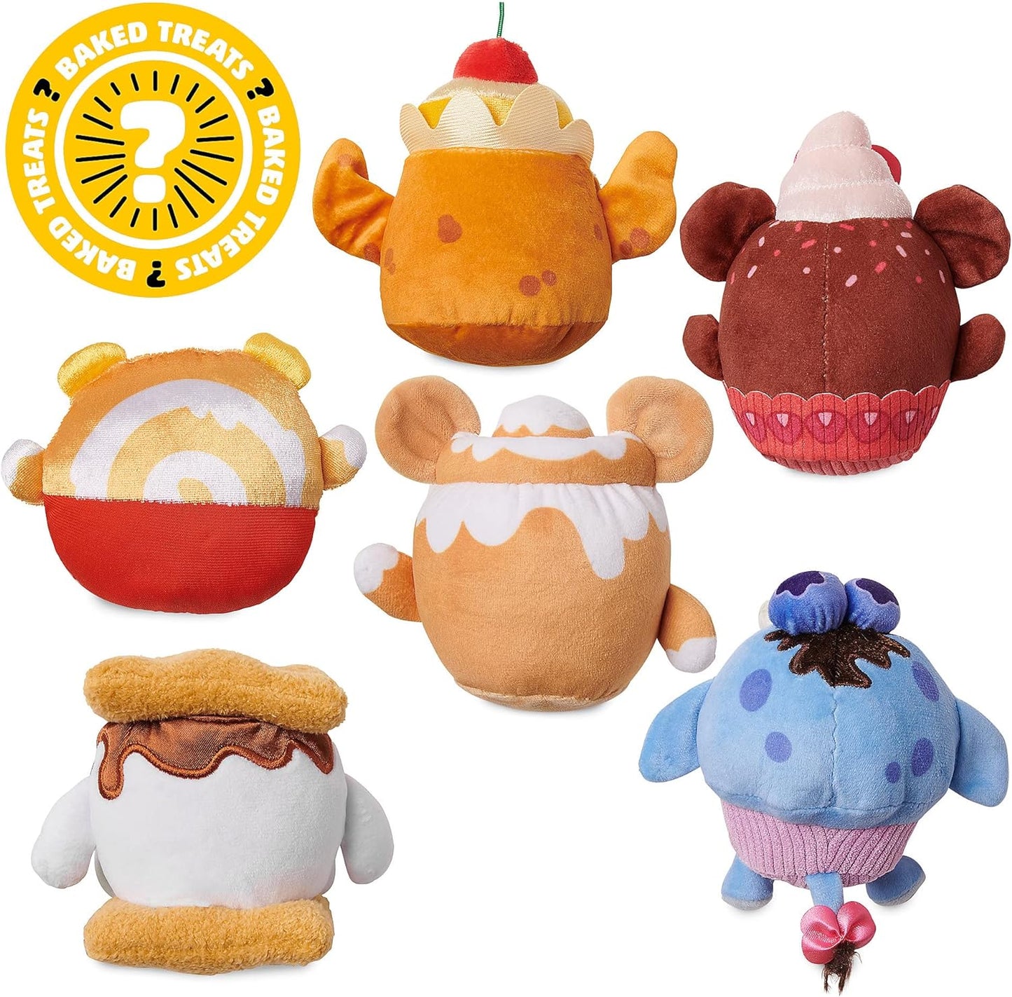 Baked Treats Disney Munchlings Mystery Scented Plush – Micro 4 3/4 Inches