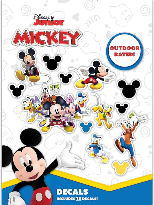 Disney Junior Mickey Mouse Clubhouse Waterproof Decals - Set of 13