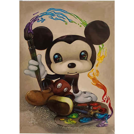 Artist Mickey Disney Artist Postcard - Jasmine Becket-Griffith