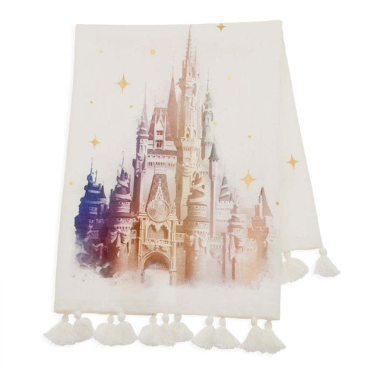 50th Celebration Cinderella Castle Kitchen Towel - Castle Collection
