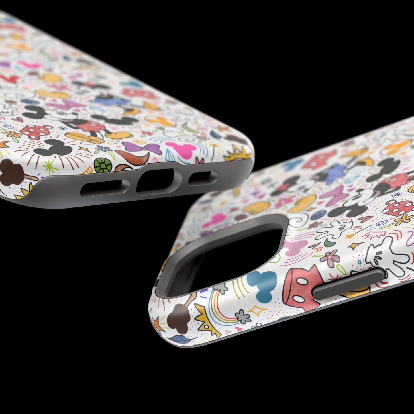 Doodlebug Mickey and Minnie MagSafe Tough iPhone Case