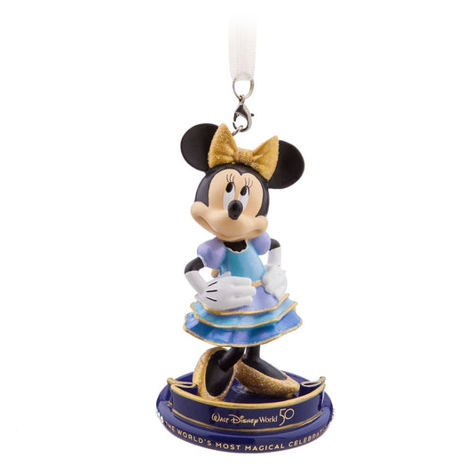Minnie Mouse Disney Figure Ornament - Walt Disney World 50th Celebration