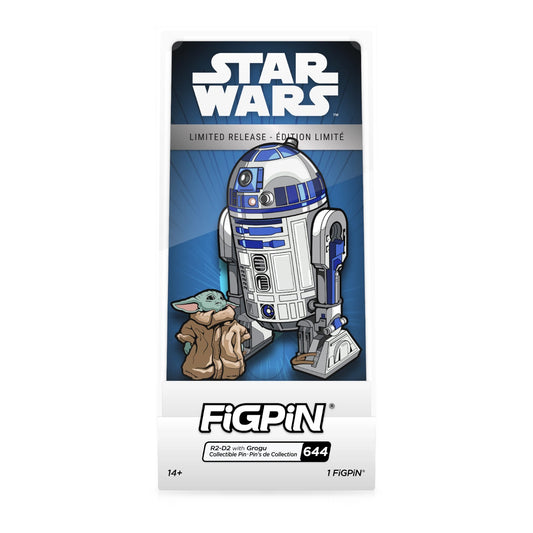 FigPin Star Wars R2-D2 with Grogu Limited Release - Disney Parks Exclusive