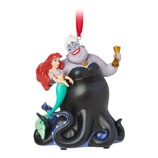 Disney Ariel and Ursula Singing Hanging Ornament - The Little Mermaid